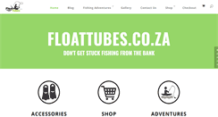 Desktop Screenshot of floattubes.co.za